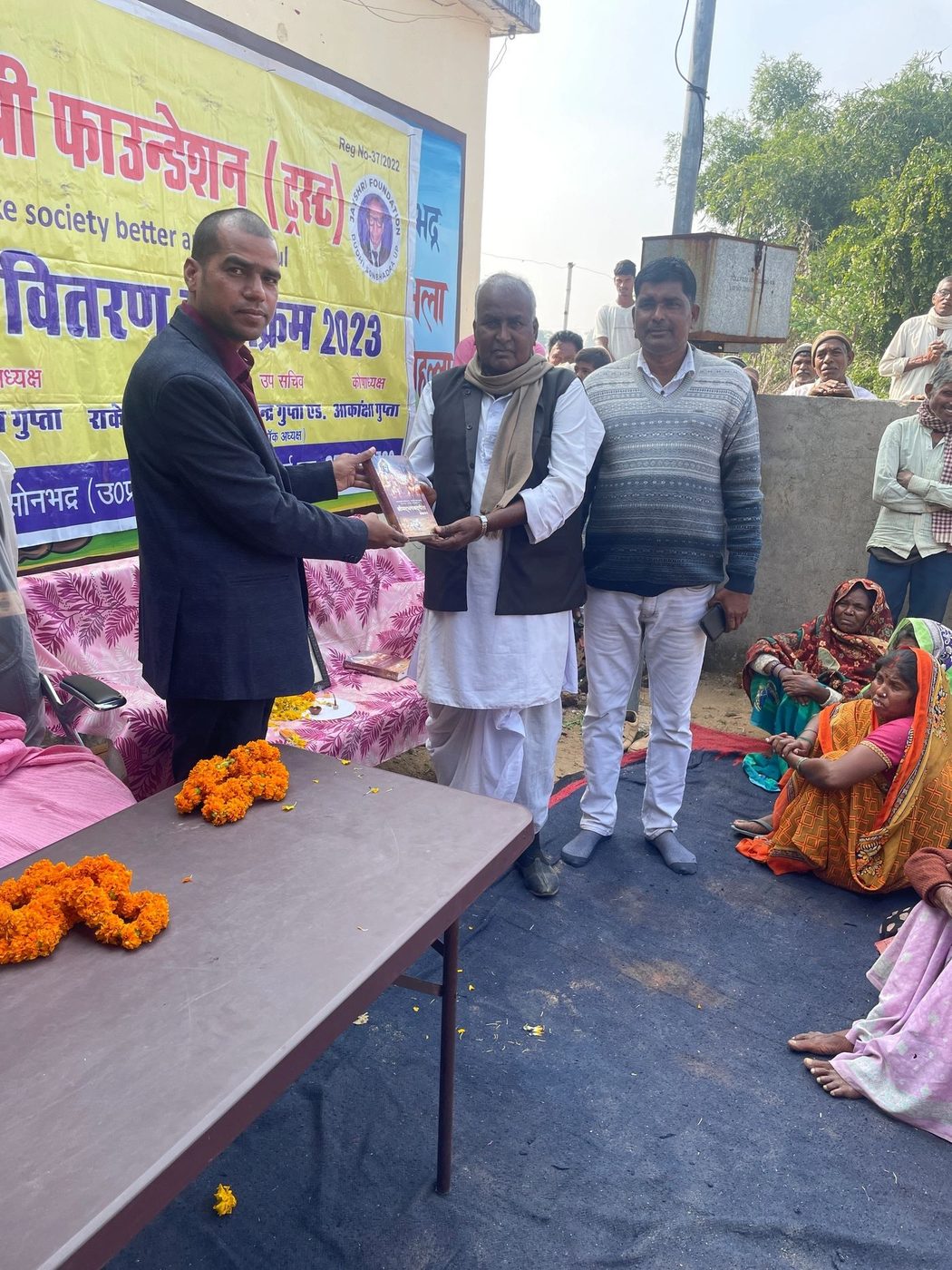 Community gathering organised by the Foundation