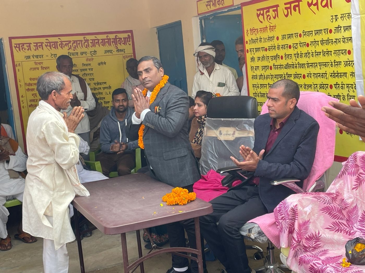 Beneficiaries at a Foundation event